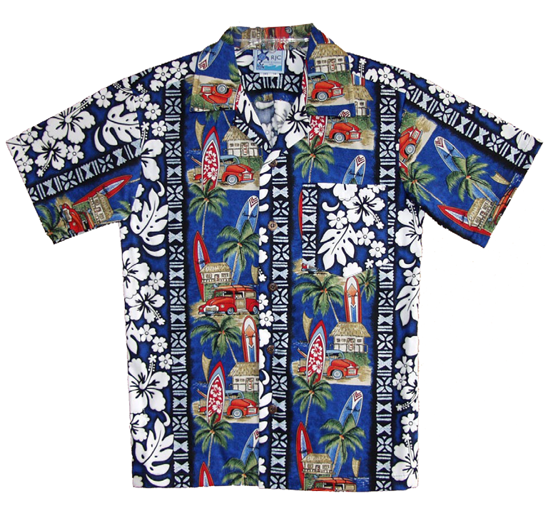 Multicolor Printed Boys Floral Hawaiian Shirts - Tropical Long Sleeve -  ShopCelino