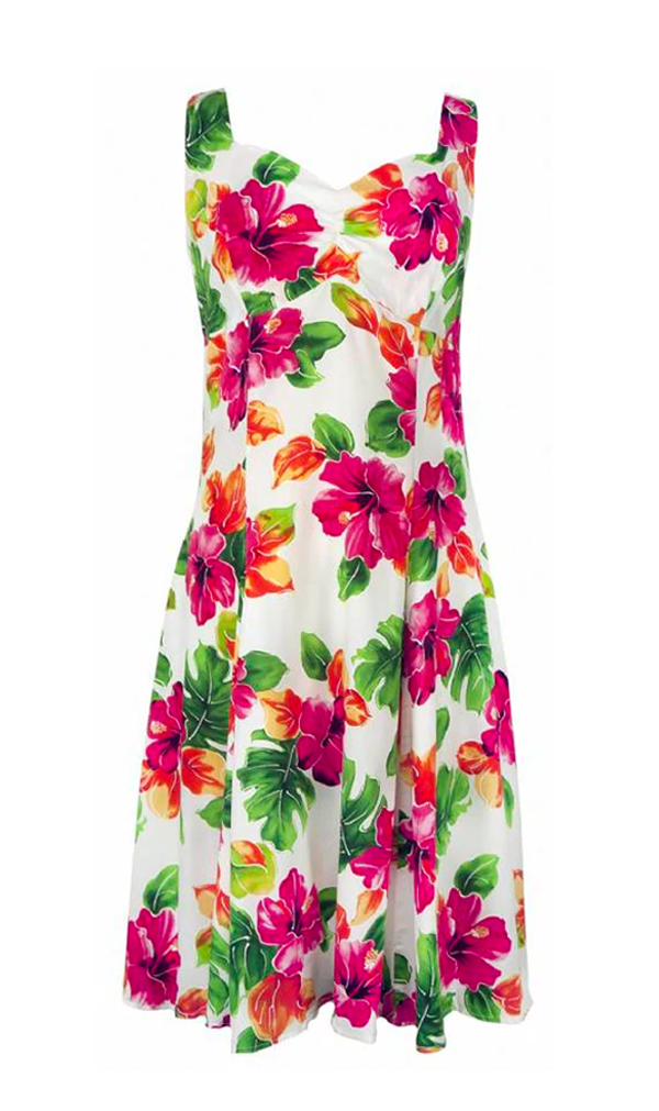 Women's Tropical Hawaiian Print Sun Dresses – Paradise Clothing Co