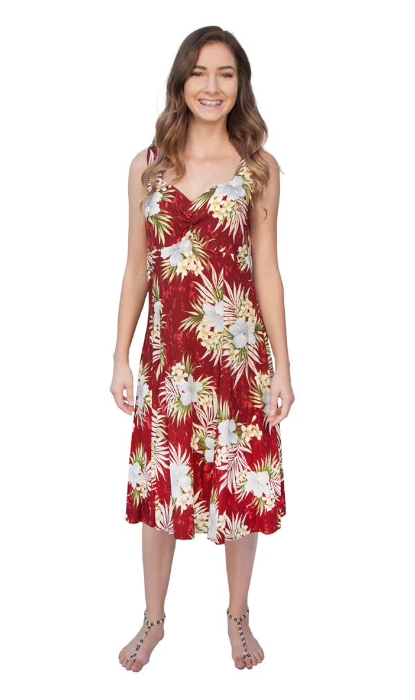 Women's Tropical Hawaiian Print Sun Dresses – Paradise Clothing Co